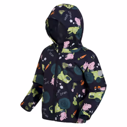 Regatta Childrens/Kids Peppa Pig Tractor Waterproof Jacket - 18-24 Months, Navy