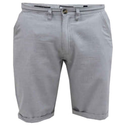 D555 Mens Newgate Oxford Shorts - 50R, Grey