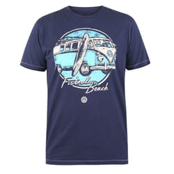Duke Mens Winterton D555 Volkswagen Kingsize T-Shirt - 2XL, Navy