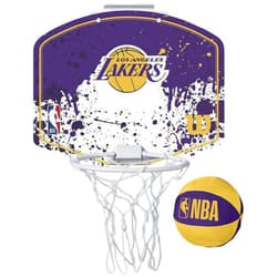 Wilson LA Lakers Mini Basketball Hoop Set