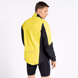Dare 2B Mens Mediant II Cycling Jacket - L, Neon Spring/Black