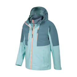 Mountain Warehouse Childrens/Kids Ravine 3 in 1 Waterproof Jacket - 14 Years, Teal
