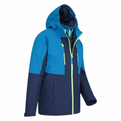 Mountain Warehouse Childrens/Kids Ravine 3 in 1 Waterproof Jacket - 13-14 Years, Blue
