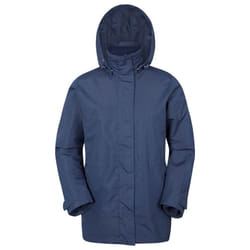 Mountain Warehouse Womens/Ladies Fell 3 in 1 Water Resistant Jacket - 4 UK, Navy