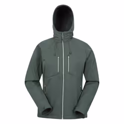 Mountain Warehouse Womens/Ladies Helsinki Recycled Soft Shell Jacket - 16 UK, Khaki