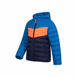 Mountain Warehouse Childrens/Kids Seasons Colour Block Padded Jacket - 3-4 Years, Navy