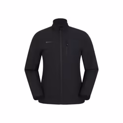 Mountain Warehouse Mens Grasmere Soft Shell Jacket - XXS, Black