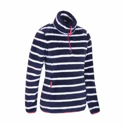 Mountain Warehouse Womens/Ladies Nessy Fleece Top - 8 UK, Navy