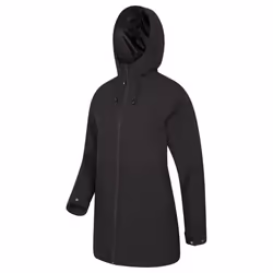 Mountain Warehouse Womens/Ladies Hilltop Waterproof Jacket - 8 UK, Black