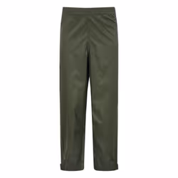 Mountain Warehouse Childrens/Kids Pakka Waterproof Over Trousers - 7-8 Years, Khaki
