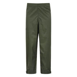 Mountain Warehouse Childrens/Kids Pakka Waterproof Over Trousers - 7-8 Years, Khaki