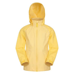 Mountain Warehouse Childrens/Kids Torrent II Waterproof Jacket - 11-12 Years, Pale Yellow