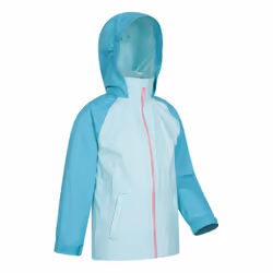 Mountain Warehouse Childrens/Kids Torrent II Waterproof Jacket - 5-6 Years, Pale Blue