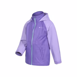 Mountain Warehouse Childrens/Kids Torrent II Waterproof Jacket - 3-4 Years, Lilac