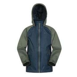 Mountain Warehouse Childrens/Kids Torrent II Waterproof Jacket - 11-12 Years, Dark Khaki