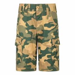 Mountain Warehouse Childrens/Kids Camo Cargo Shorts - 3-4 Years, Light Beige/Green