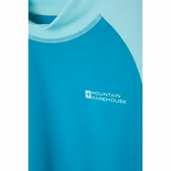 Mountain Warehouse Childrens/Kids Long-Sleeved Rash Top - 2-3 Years, Teal