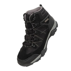 Mountain Warehouse Childrens/Kids Trail Suede Walking Boots - 3 UK, Black