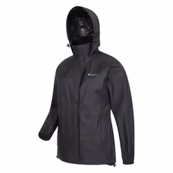 Mountain Warehouse Childrens/Kids Pakka Waterproof Jacket - 3-4 Years, Black
