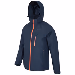 Mountain Warehouse Mens Brisk Extreme Waterproof Jacket - 3XL, Navy