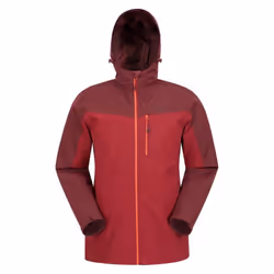 Mountain Warehouse Mens Brisk Extreme Waterproof Jacket - XXS, Red