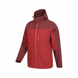 Mountain Warehouse Mens Brisk Extreme Waterproof Jacket - XXS, Red