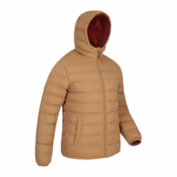 Mountain Warehouse Mens Seasons Padded Jacket - XXS, Tan