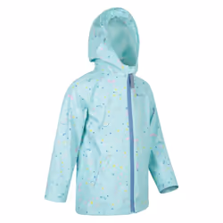 Mountain Warehouse Childrens/Kids Raindrop Waterproof Jacket And Trousers Set - 7-8 Years, Teal