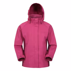 Mountain Warehouse Childrens/Kids Shelly II Waterproof Jacket - 5-6 Years, Berry