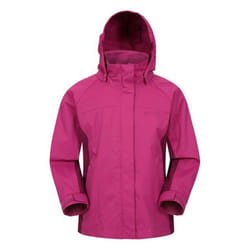 Mountain Warehouse Childrens/Kids Shelly II Waterproof Jacket - 5-6 Years, Berry