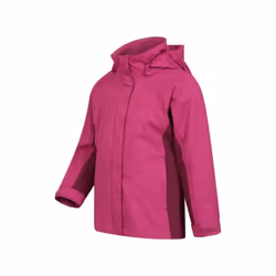 Mountain Warehouse Childrens/Kids Shelly II Waterproof Jacket - 5-6 Years, Berry