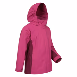 Mountain Warehouse Childrens/Kids Shelly II Waterproof Jacket - 5-6 Years, Berry