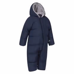 Mountain Warehouse Childrens/Kids Frosty Padded Snowsuit - 12-18 Months, Navy