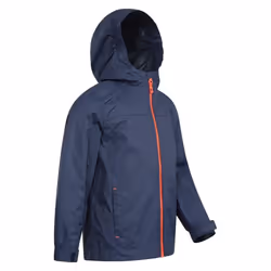 Mountain Warehouse Childrens/Kids Torrent Taped Seam Waterproof Jacket - 3-4 Years, Blue