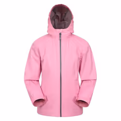 Mountain Warehouse Childrens/Kids Torrent Taped Seam Waterproof Jacket - 3-4 Years, Pale Pink
