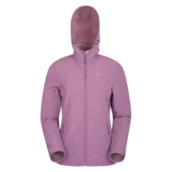 Mountain Warehouse Womens/Ladies Exodus Breathable Soft Shell Jacket - 10 UK, Dusky Purple