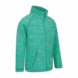 Mountain Warehouse Childrens/Kids Snowdonia Fleece Jacket - 5-6 Years, Green