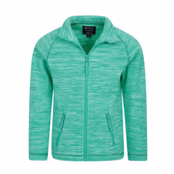 Mountain Warehouse Childrens/Kids Snowdonia Fleece Jacket - 5-6 Years, Green