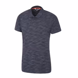 Mountain Warehouse Mens Hasst Marl Polo Shirt - XS, Navy