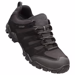 Mountain Warehouse Womens/Ladies Belfour Suede Outdoor Walking Shoes - 6 UK, Black