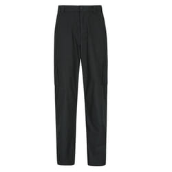 Mountain Warehouse Mens Trek II Short Cargo Trousers - 44S, Black