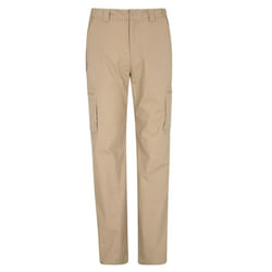 Mountain Warehouse Mens Trek II Short Cargo Trousers - 42S, Dark Beige