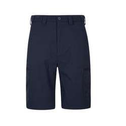 Mountain Warehouse Mens Trek Cargo Shorts - 40R, Navy