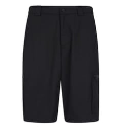 Mountain Warehouse Mens Trek Cargo Shorts - 30R, Black