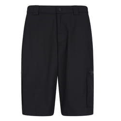 Mountain Warehouse Mens Trek Cargo Shorts - 34R, Black