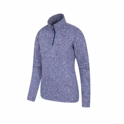 Mountain Warehouse Womens/Ladies Idris Fleece Top - 16 UK, Navy