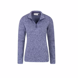 Mountain Warehouse Womens/Ladies Idris Fleece Top - 16 UK, Navy