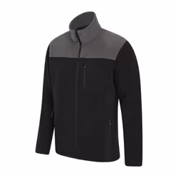 Mountain Warehouse Mens Buchanan Fleece Jacket - XXS, Dark Grey