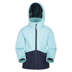 Mountain Warehouse Childrens/Kids Cloud Burst Waterproof Jacket - 3-4 Years, Teal
