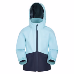 Mountain Warehouse Childrens/Kids Cloud Burst Waterproof Jacket - 11-12 Years, Teal